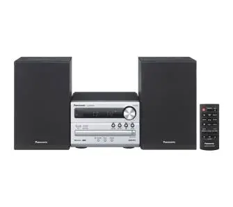 Wieża Panasonic SC-PM250 20W Bluetooth Radio FM Srebrny