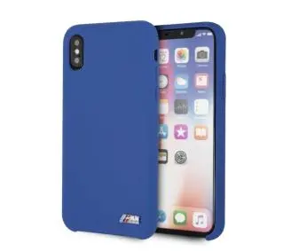 BMW Silicone M Hardcase BMHCPXMSILNA do iPhone X/Xs navy