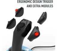 フライトスティックTCA OFFICER PACK AIRBUS EDITION ヤマダモール | 【国内正規品】Thrustmaster スラストマスター