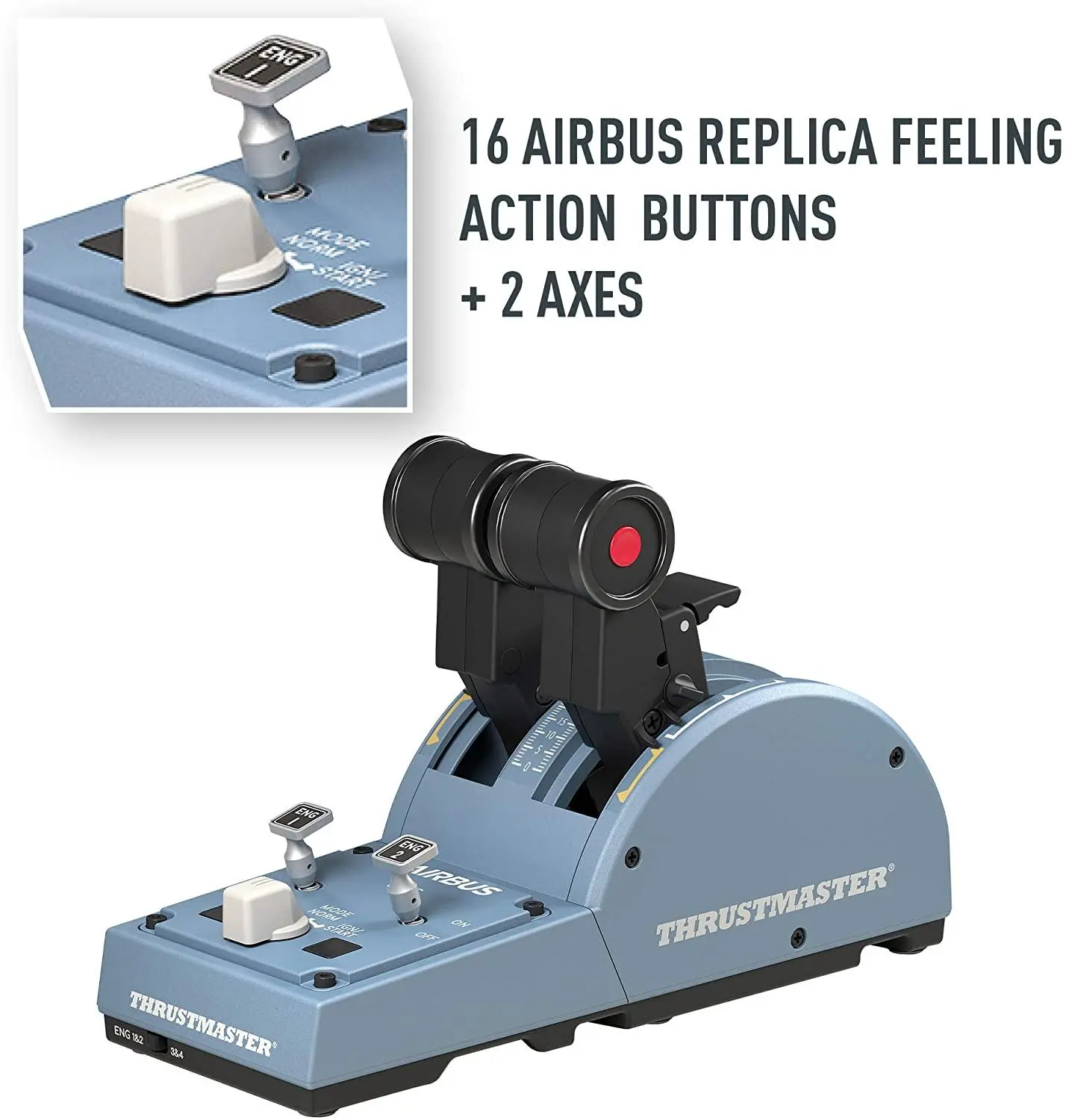 フライトスティックTCA OFFICER PACK AIRBUS EDITION ヤマダモール | 【国内正規品】Thrustmaster スラストマスター