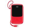 Powerbank Baseus PPQD-A09 Powerbank  Qpow z kablem USB-C, 10000 mAh, 15W (czerwony)