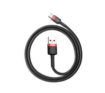 Kabel Baseus USB-C Cafule 2A 2m Czerwono-czarny