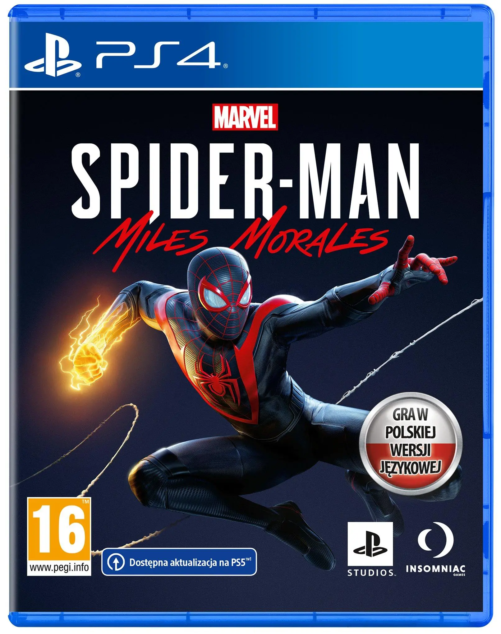 Marvel’s Spider-Man: Miles Morales Gra na PS4 (Kompatybilna z PS5)