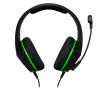 Słuchawki przewodowe z mikrofonem HyperX CloudX Stinger Core HX-HSCSCX-BK Nauszne Czarno-zielony