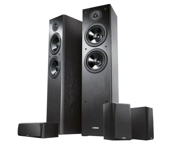 Yamaha MusicCast RX-V4A Czarny, NS-F51/NS-P51 Czarny - Kup na Raty - RRSO 0%