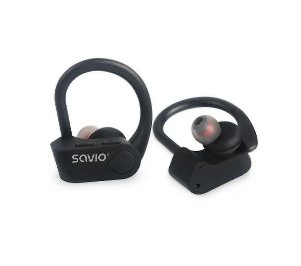 Savio TWS-03 Dokanałowe Bluetooth 5.0 Czarny