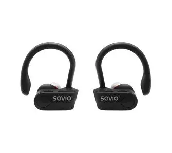 Słuchawki bezprzewodowe Savio TWS-03 Dokanałowe Bluetooth 5.0 Czarny