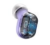 Słuchawki bezprzewodowe Baseus WM01 Dokanałowe Bluetooth 5.0 Fioletowy