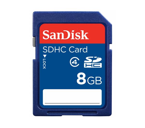 SANDISK SDHC Class 4 8GB