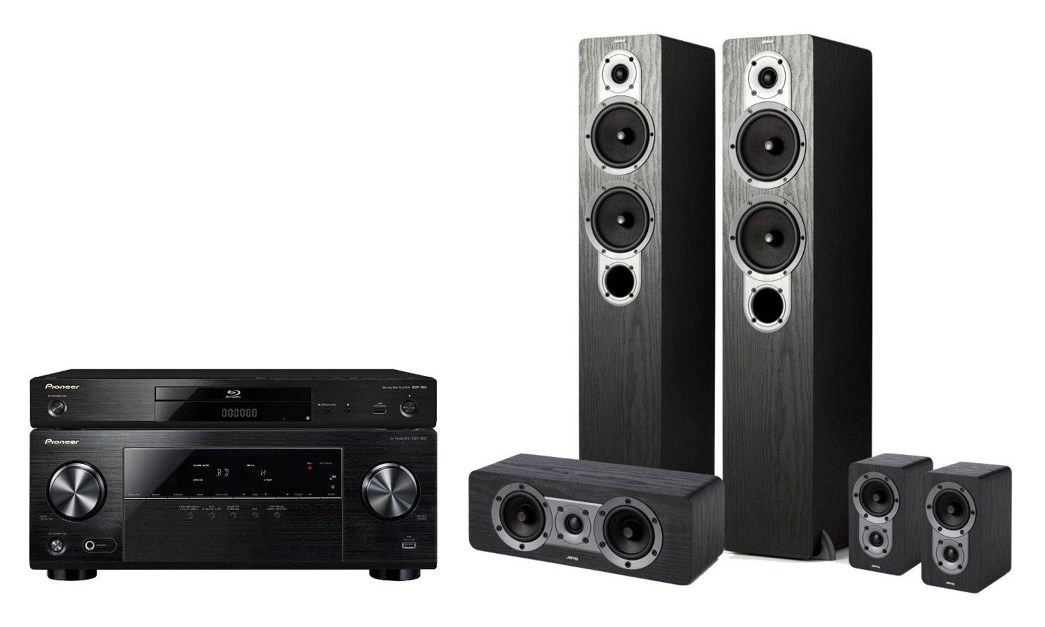 Zestaw kina Pioneer BDP-160K, VSX-323K, S 426 HCS 3 (czarny)