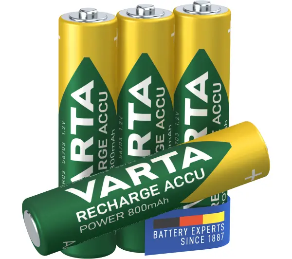 VARTA Rechargeable ACCU AAA 800mAh 4szt.