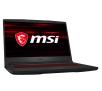 Laptop gamingowy MSI GF65 Thin 10SDR-1052PL 15,6"  i5-10300H 8GB RAM  512GB Dysk SSD  GTX1660Ti  Win10 Czarny