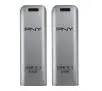 PenDrive PNY 2 x Elite Steel 64GB USB 3.1 Srebrny