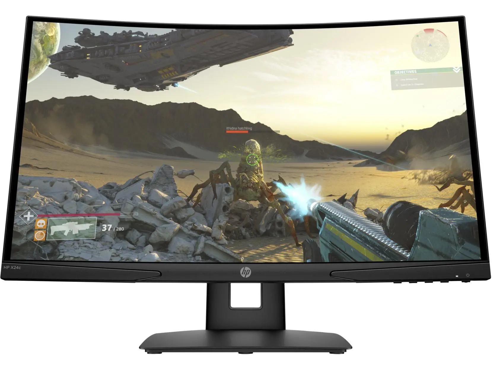 Monitor HP X24c 23,6" Full HD VA 144Hz 4ms Zakrzywiony Gamingowy