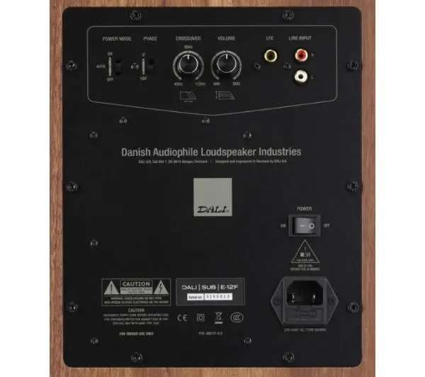 Dali SUB E-12 F Aktywny 170W Biały - ⚡ EURO HIT CENOWY! ⚡ - Kup na Raty - RRSO 0%