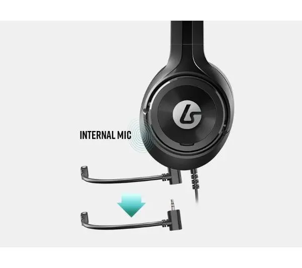 LucidSound LS10P Nauszne Czarny