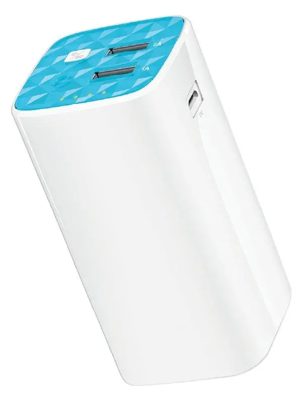 Powerbank TP-LINK TL-PB10400 10400mAh Biało-niebieski
