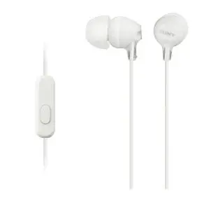 Sony MDR-EX15AP Dokanałowe Mikrofon Biały - ⚡ BESTSELLERY ⚡