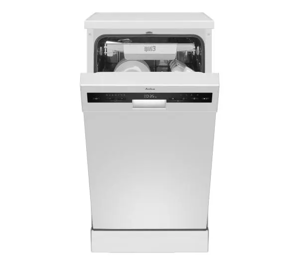 Amica DFM46C8EOiWD 44,8cm Automatyczne otwieranie drzwi Szuflada na sztućce - Kup na Raty - RRSO 0%