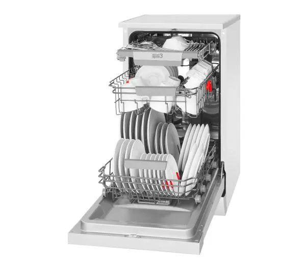 Amica DFM46C8EOiWD 44,8cm Automatyczne otwieranie drzwi Szuflada na sztućce - Kup na Raty - RRSO 0%