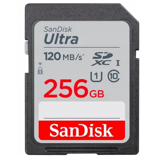 Karta pamięci SANDISK Ultra SDXC 256GB 120MB/s UHS-I