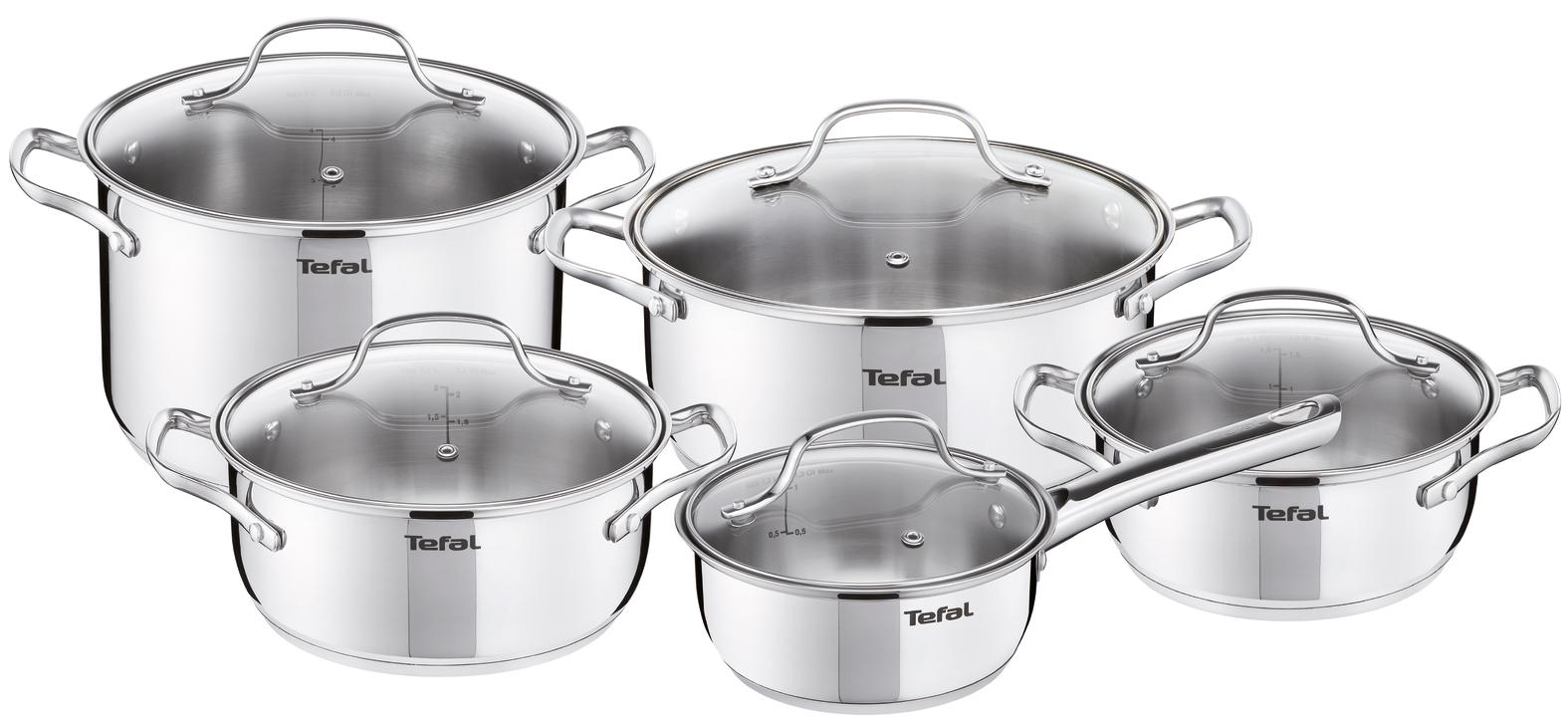 Zestaw garnków Tefal Uno A701SC84 10 elementów