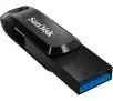 PenDrive SanDisk Ultra Dual Drive Go 256GB USB Typ C / USB 3.0 Czarny