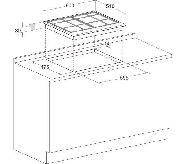 Whirlpool GMT 6422 AN 59cm - DRUGI -30%, ALBO 5-TY ZA 1ZŁ - Kup na Raty - RRSO 0%