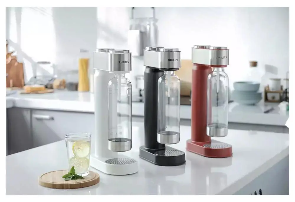 Saturator Philips ADD4902WH/10 + Nabój z gazem CO2