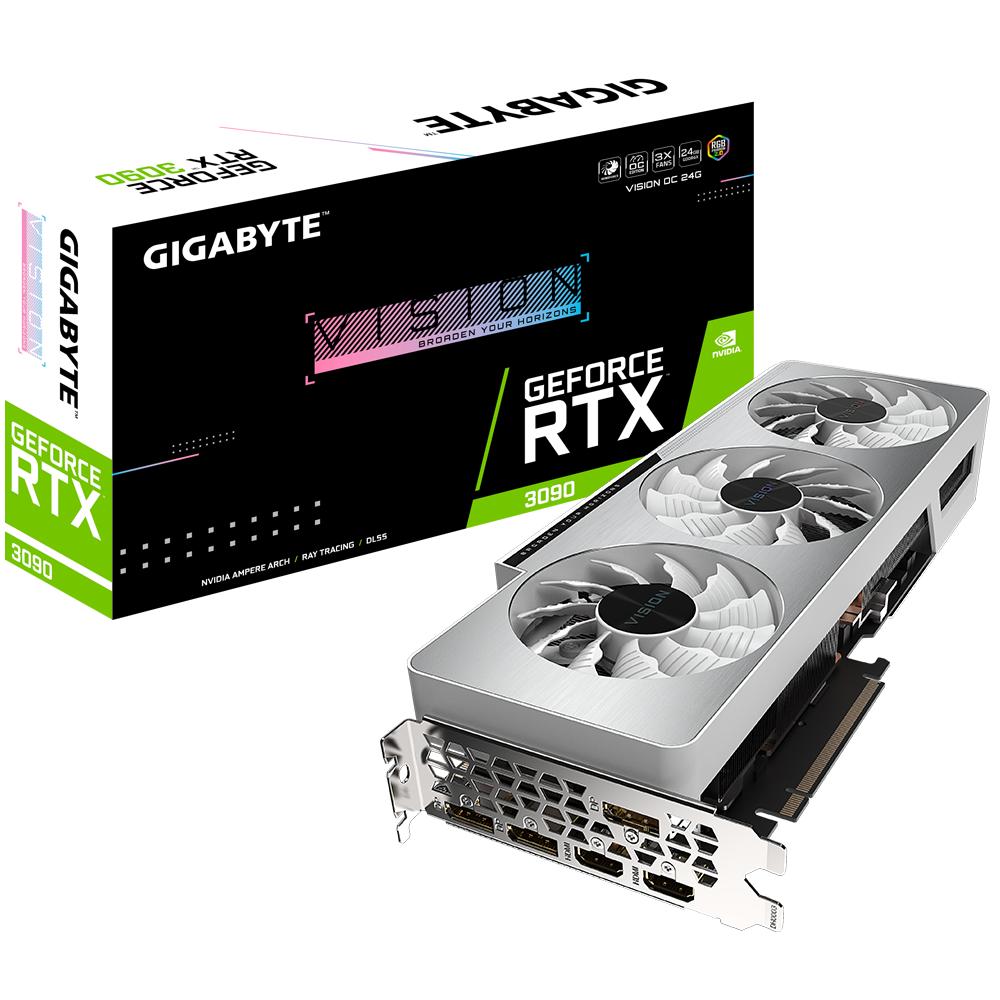 Karta graficzna Gigabyte GeForce RTX 3090 VISION OC 24GB GDDR6X 384bit DLSS