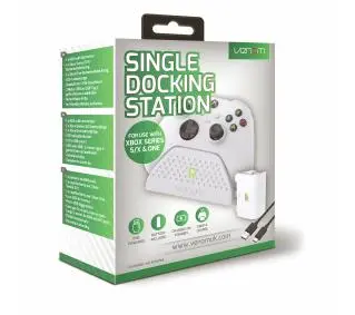 Venom Venom VS2870 do pada Xbox Series / Xbox One + 1 akumulator Biały