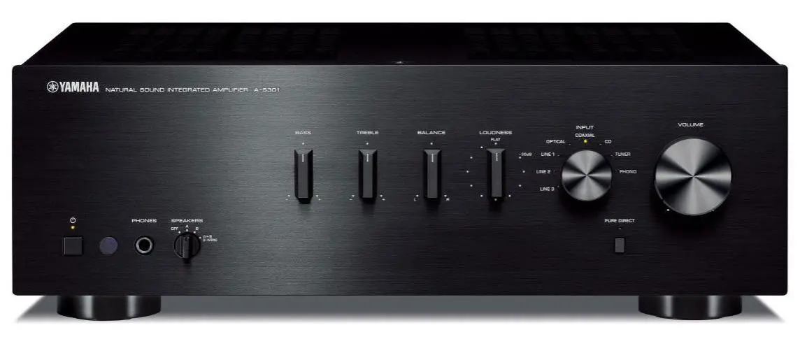 Wzmacniacz Yamaha A-S301 Czarny