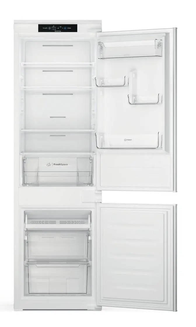 Lodówka Indesit INC18 T311 Pełny No Frost 177cm Szuflada z kontrolą wilgotności