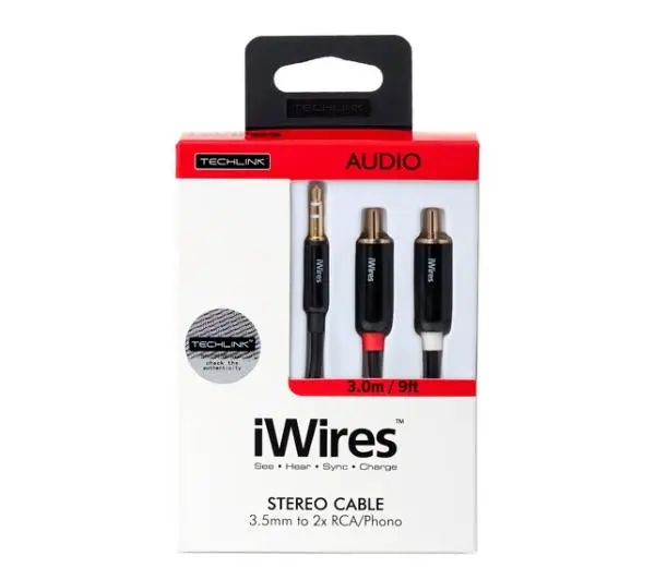 Techlink iWires 710021 1m Czarny