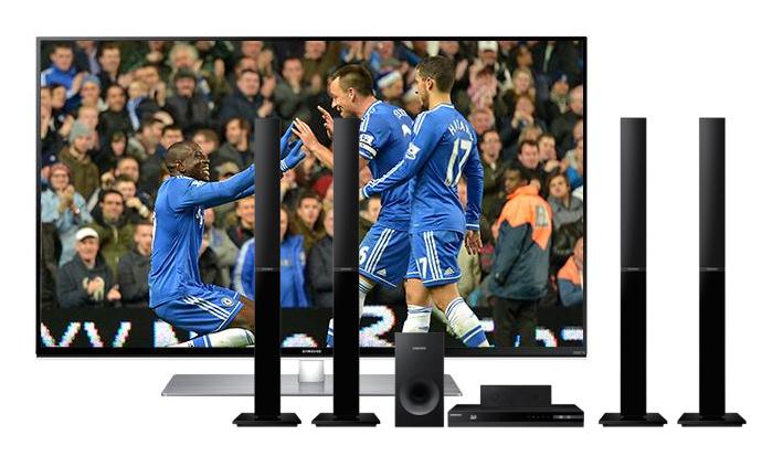 Telewizor Samsung UE40H6700 + kino HT-H4550