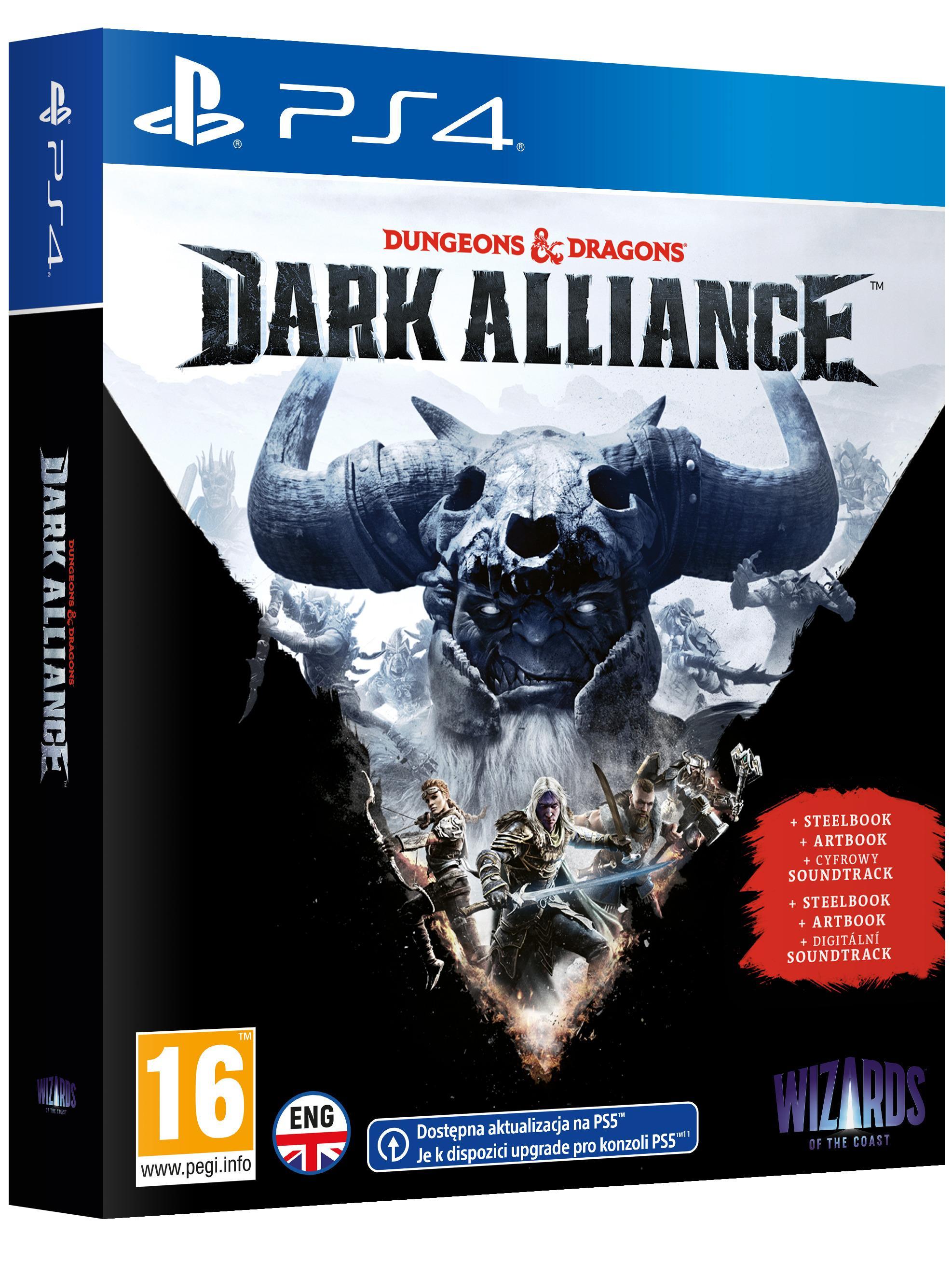 Dungeons & Dragons Dark Alliance - Edycja Steelbook Gra na PS4 (Kompatybilna z PS5)