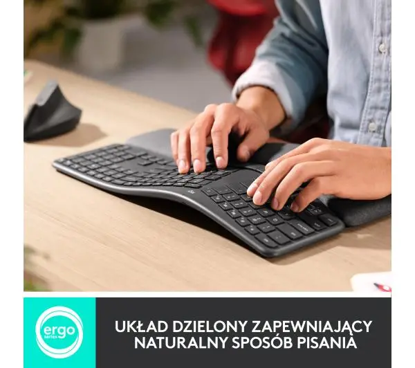 Logitech Ergo K860 Grafitowy - Kup na Raty - RRSO 0%