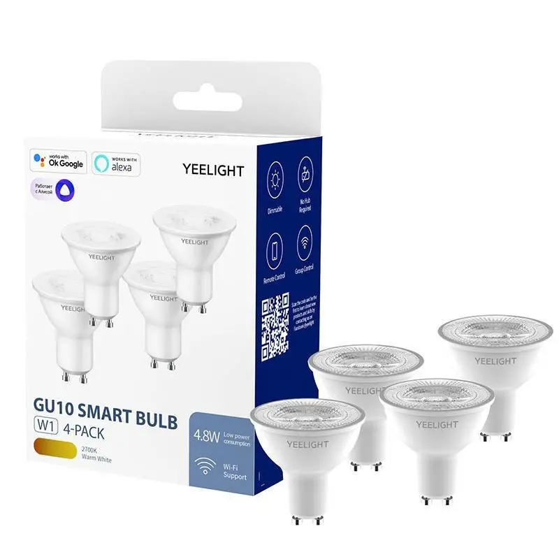 Żarówka LED Yeelight W1 GU10 ściemnialna 4szt.