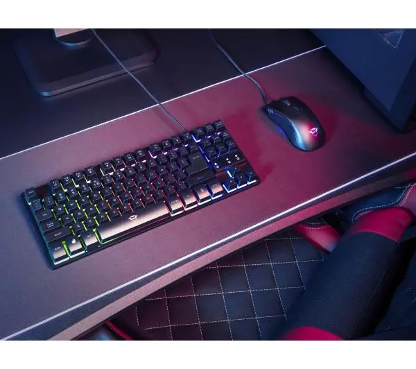 Trust GXT 833 Thado TKL Czarny - ⚡ BESTSELLERY ⚡