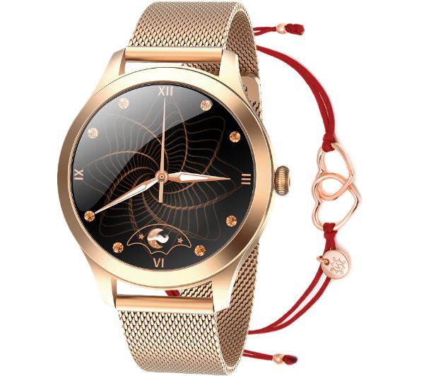 Smartwatch Maxcom FW42 47mm Złoty + bransoletka marki Ania Kruk