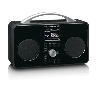 Radioodbiornik Lenco PIR-645 Radio FM DAB+ Internetowe Bluetooth Czarny