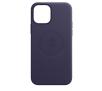 Etui Apple Leather Case MagSafe do iPhone 12 / 12 Pro MJYR3ZM/A (ciemny fiolet)
