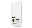 Etui Karl Lagerfeld Transparent Karl & Choupett KLHCI8CKTR do iPhone 7/8/SE 2020