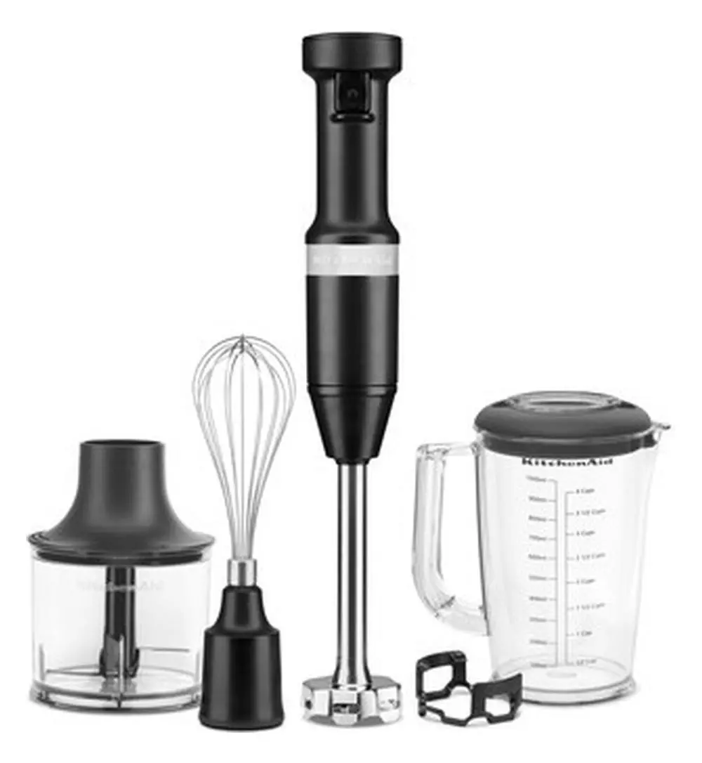 Blender KitchenAid 5KHBV83EBM 180W Rozdrabniacz Końcówka do ubijania