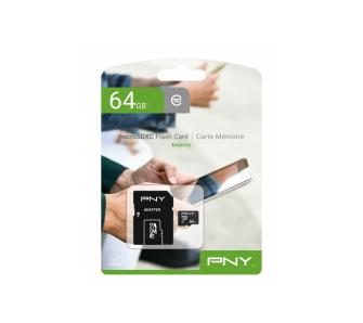 Karta pamięci PNY microSDXC 64GB 100/10 mb/s