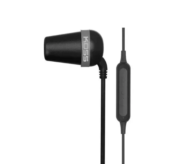 Koss The Plug Wireless Dokanałowe Bluetooth 4.2 Czarny