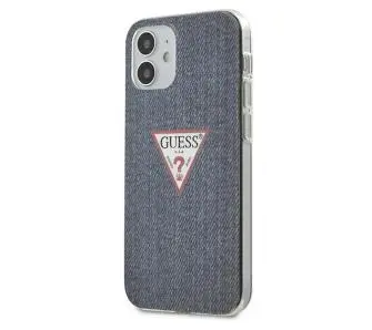 Etui Guess Jeans GUHCP12SPCUJULDB do iPhone 12 mini Granatowy