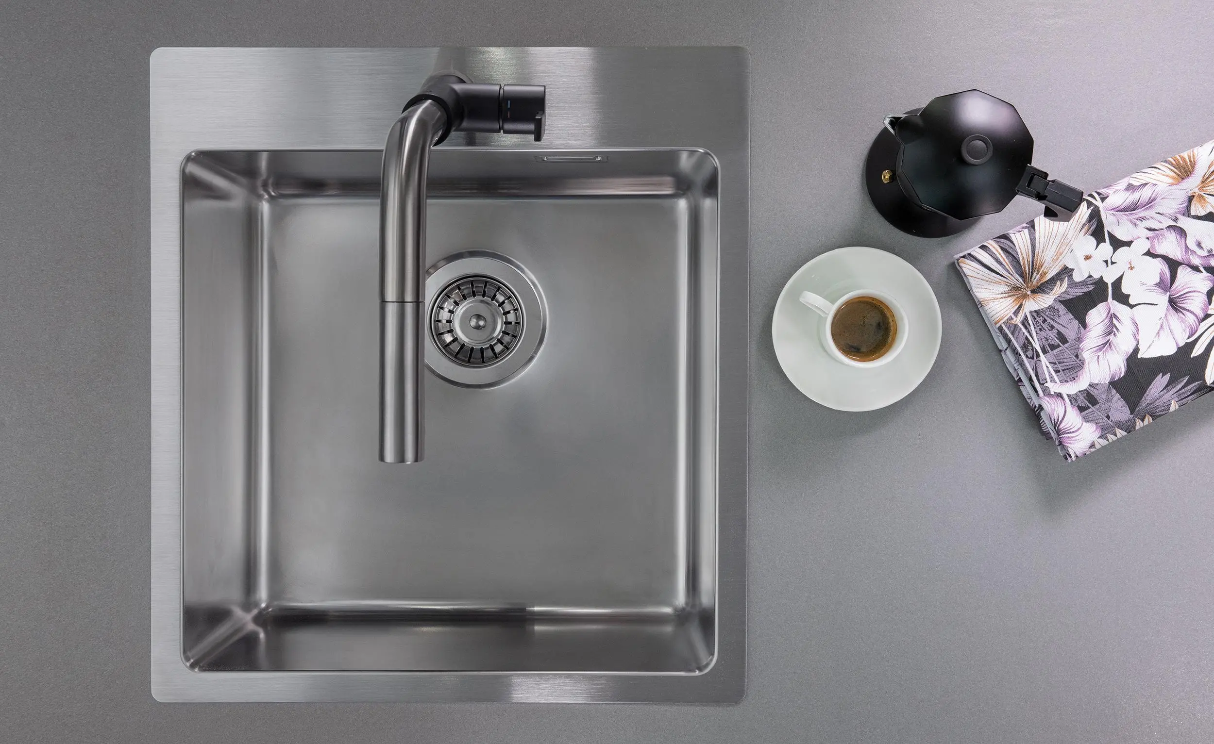 фото Кухонна мийка Deante Olfato ZPO 010A