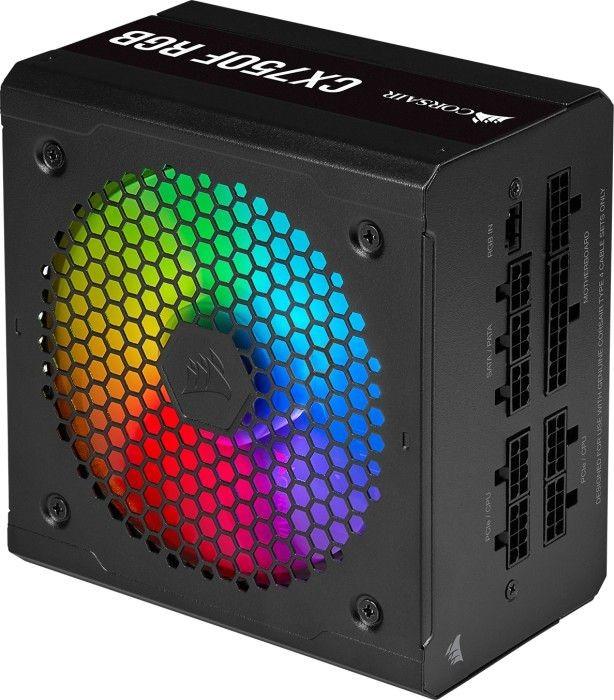 Zasilacz Corsair CX750F RGB 750W 80+ Bronze