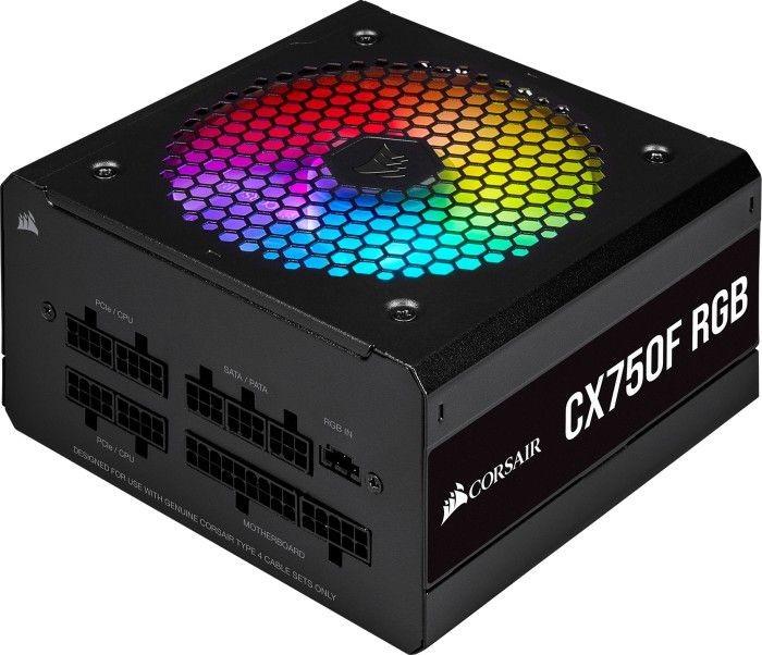 Zasilacz Corsair CX750F RGB 750W 80+ Bronze